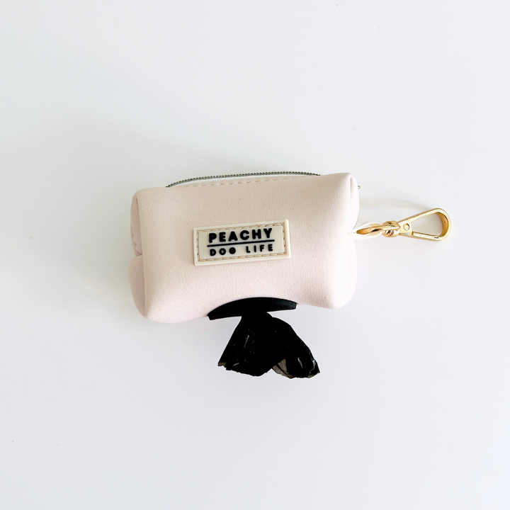 Ivory Cream Poop Bag Dispenser