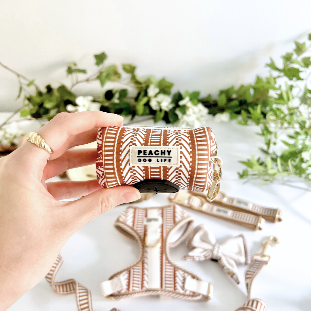 Ivory Spice Poop Bag Dispenser