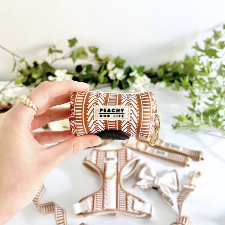 Ivory Spice Poop Bag Dispenser