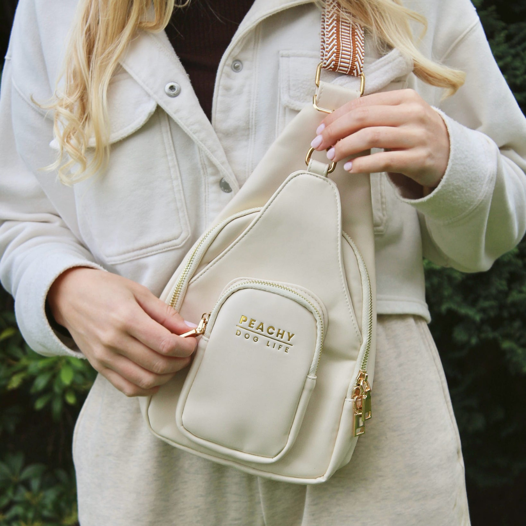 Ivory Cream Sling Bag