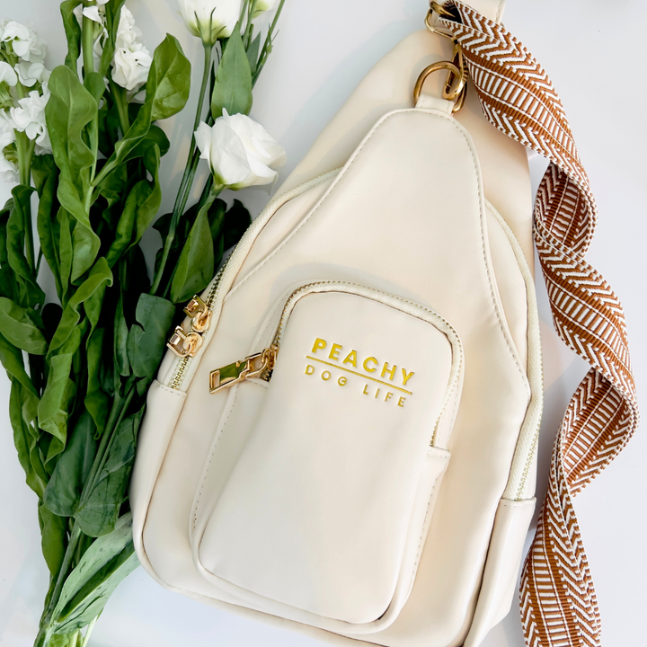 Ivory Cream Sling Bag