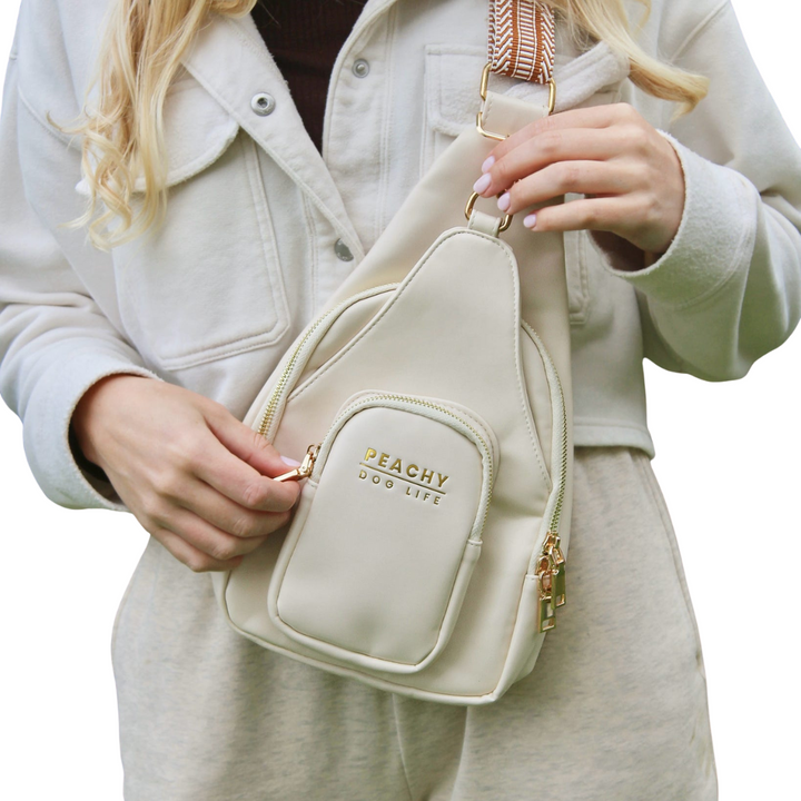 Ivory Cream Sling Bag