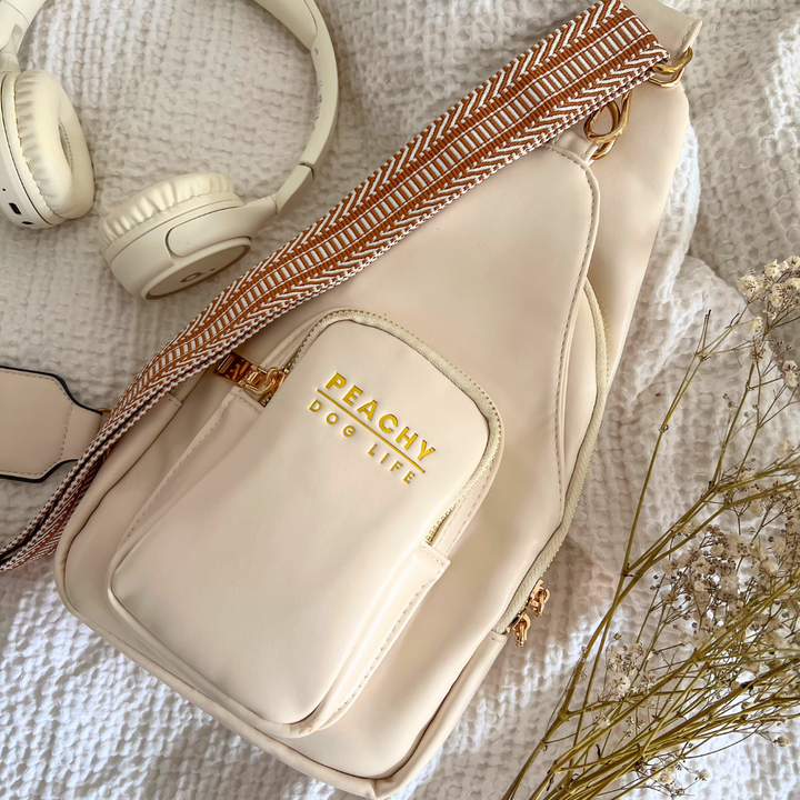 Ivory Cream Sling Bag