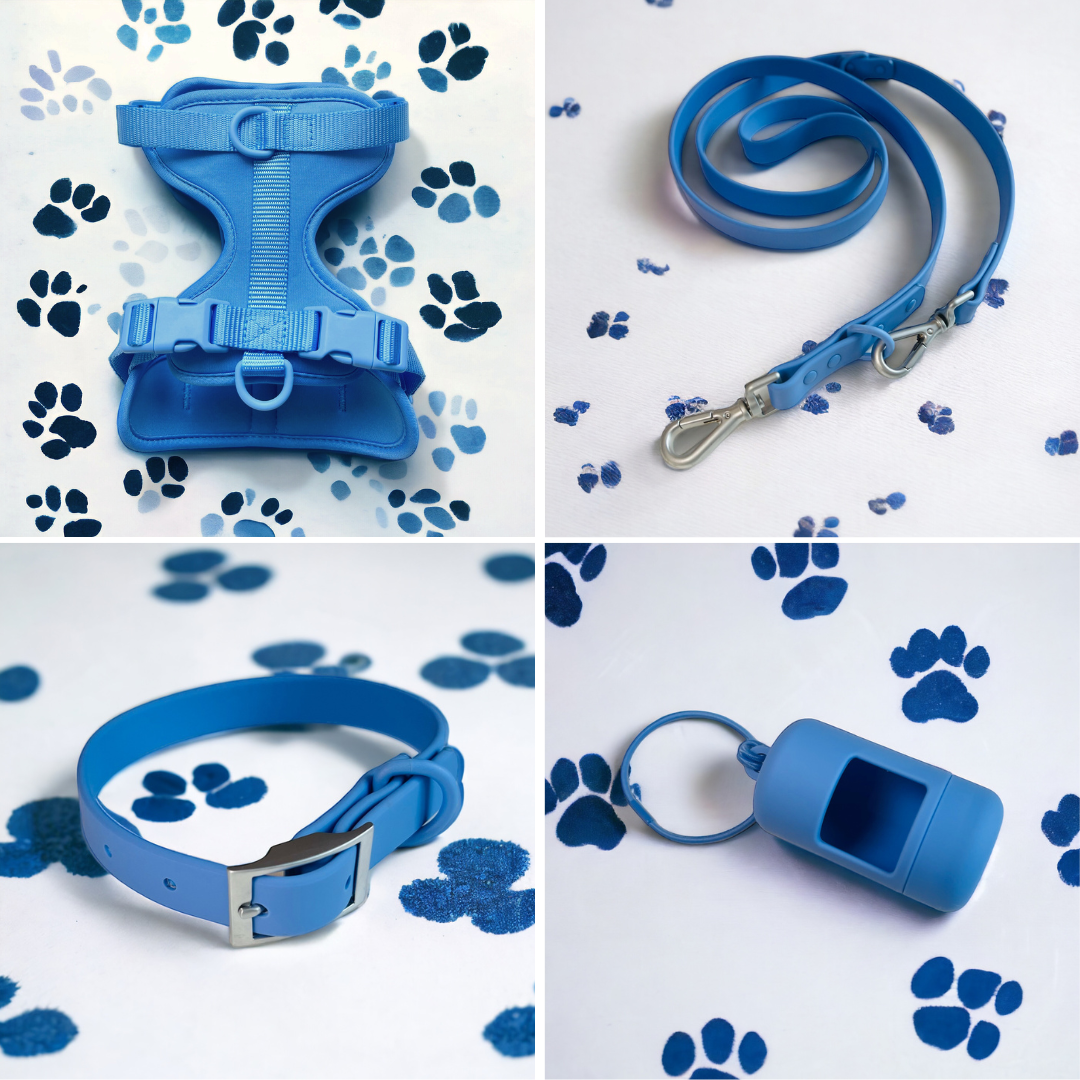 Harness bundle azure blue